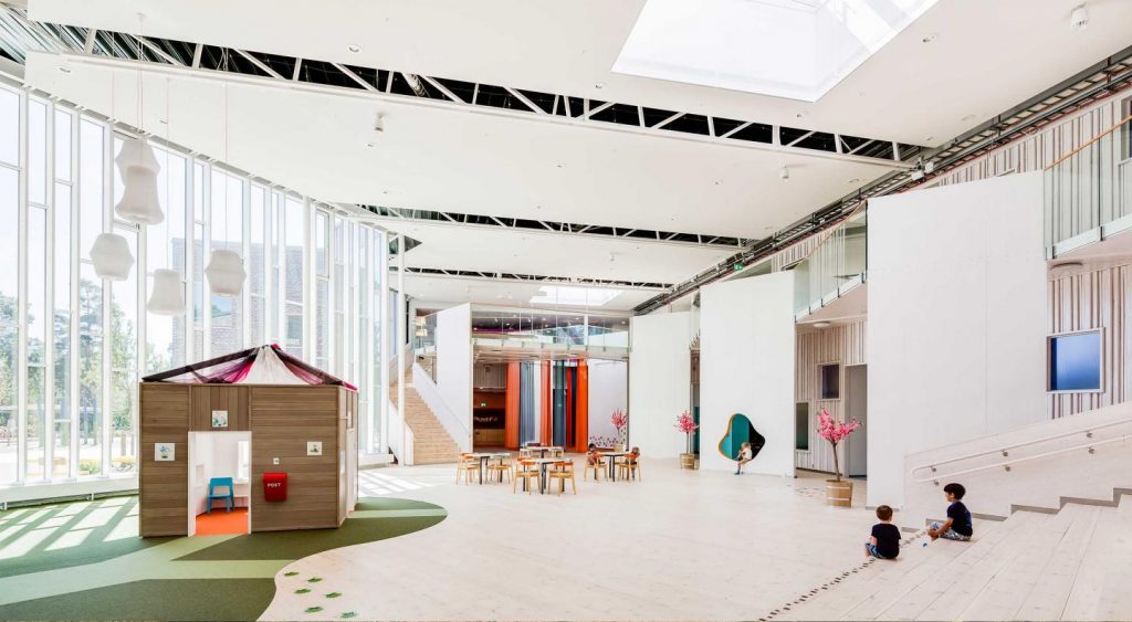 幼兒園室內(nèi)大廳設(shè)計主要區(qū)域有哪些？